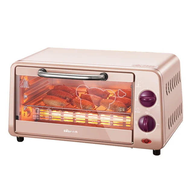 Best Offers 2018 DKX-A09A1 Electric Oven Small Home Small Oven Baking Machine Cake Temperature Control Free Tempered Glass