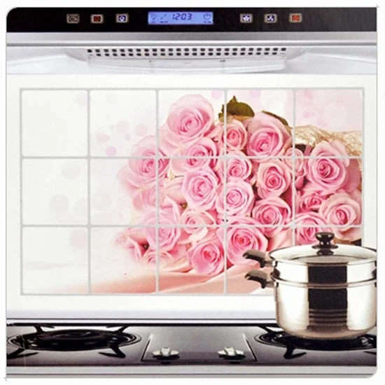 

Home Decor Kitchen Room Anti Oil Wall Sticker Mural Art Foil Decal Wallpaper Prevent Fumes Easy to Clean Best Price