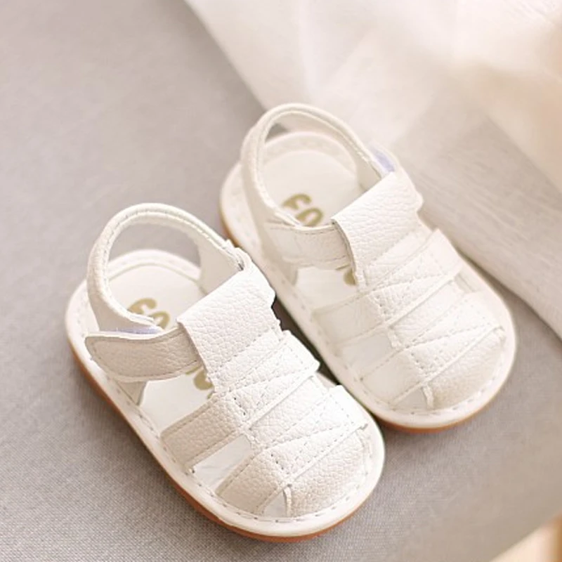 Summer Baby Toddler shoes Sole Infant Boys Shoes Newborn Boys Shoes First Walkers Baby Casual Solid Shoes Soft Sole Booties