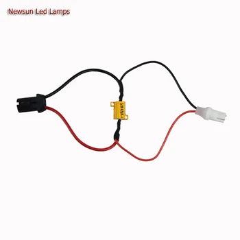 

New 2PCs T10 501 W5W 168 194 Car Led Warning Canceller Capacitor Error Free Load Resistor Canbus Decoder For Bmw For Audi
