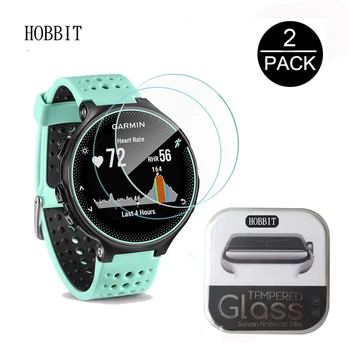

2Pack For Garmin Forerunner 235 230 0.3mm 2.5D 9H Clear Tempered Glass Screen Protector Smartwatch Scratch Resistant Film