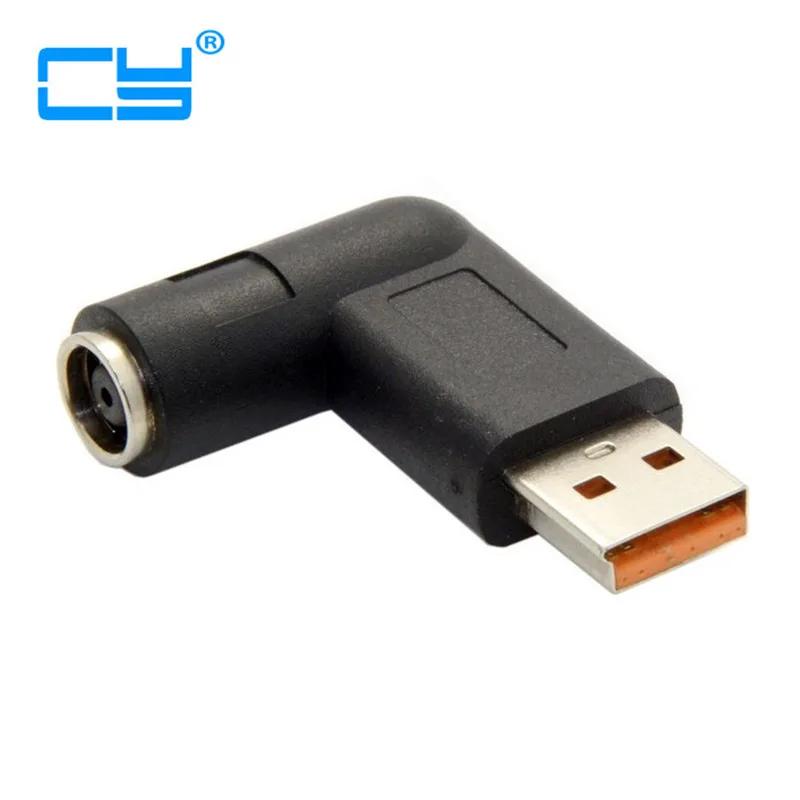 

2pcies/lot DC 7.9*5.4mm DC Jack to Special USB Charger Power Adapter 90 Degree Angled for Lenovo Yoga3 PRO yoga 3 4 11 Laptop