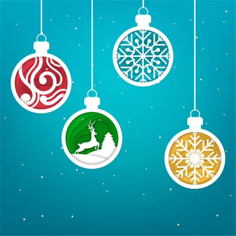 

GJCrafts Merry Christmas Circle Metal Cutting Dies New 2019 for Craft Dies Scrapbooking Album Embossing Die Cut Album Stencil