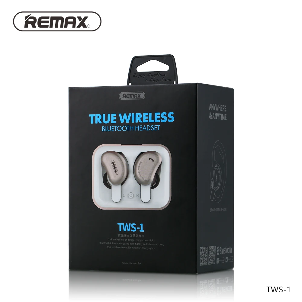 Remax бинауральные wirelss headones bluetooth беспроводные стерео наушники с мини зарядным