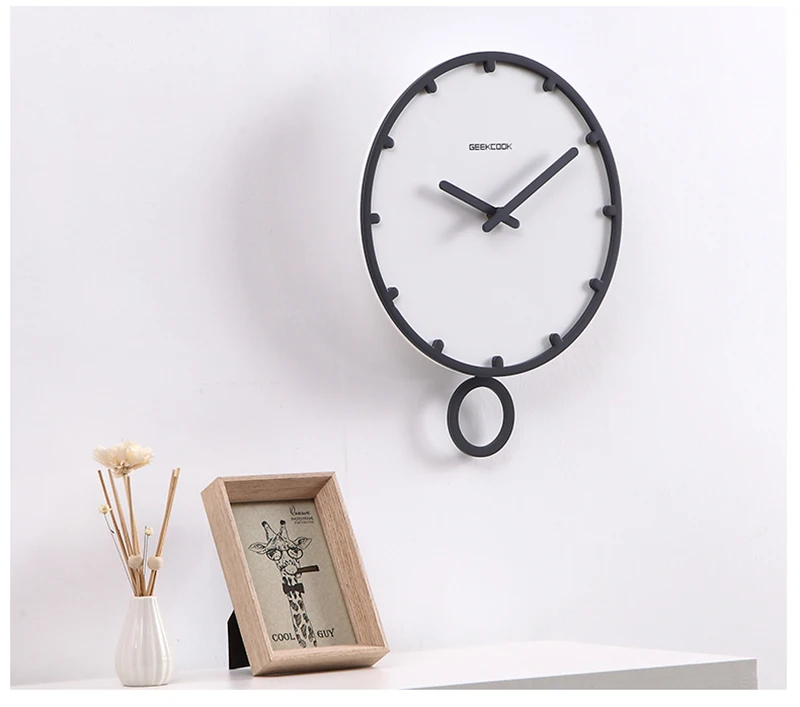 Watch In Wall Home Watch For Wall Decor Acrylic Mirrored Decorative Sticker Wall Clock Metal Pendulum Clock Watch For Wall Double Sided Wall Clock Clock Cuckoo (11)