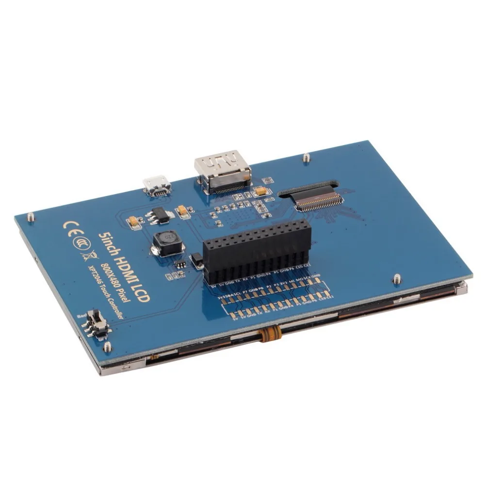 5 дюймовый ЖК Дисплей HDMI сенсорный экран TFT панель модуль 800*480 для Banana Pi Raspberry 2 3 Model