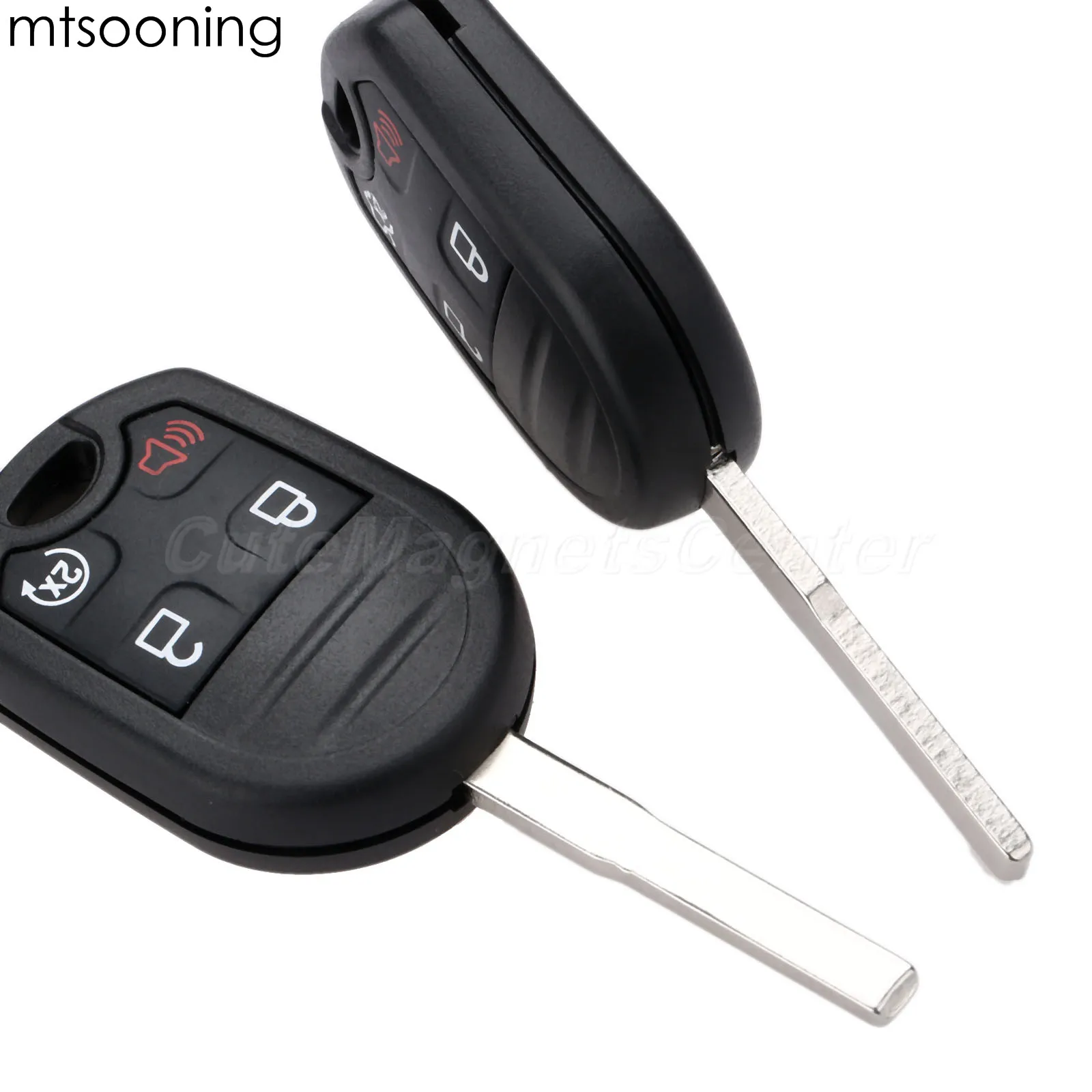 2 шт. 4 кнопки дистанционного ключа 315 МГц CWTWB1U793 ID83 4D63 чип Uncut Blade для Ford C-Max Escape Fiesta Transit подключения фокуса
