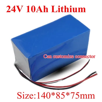 

24v 10ah Lithium Li-ion Battery Pack Built-in BMS 24v 10ah 250w 350w for Electric Bike Bicycle Motor Electric Scooter+2A Charger