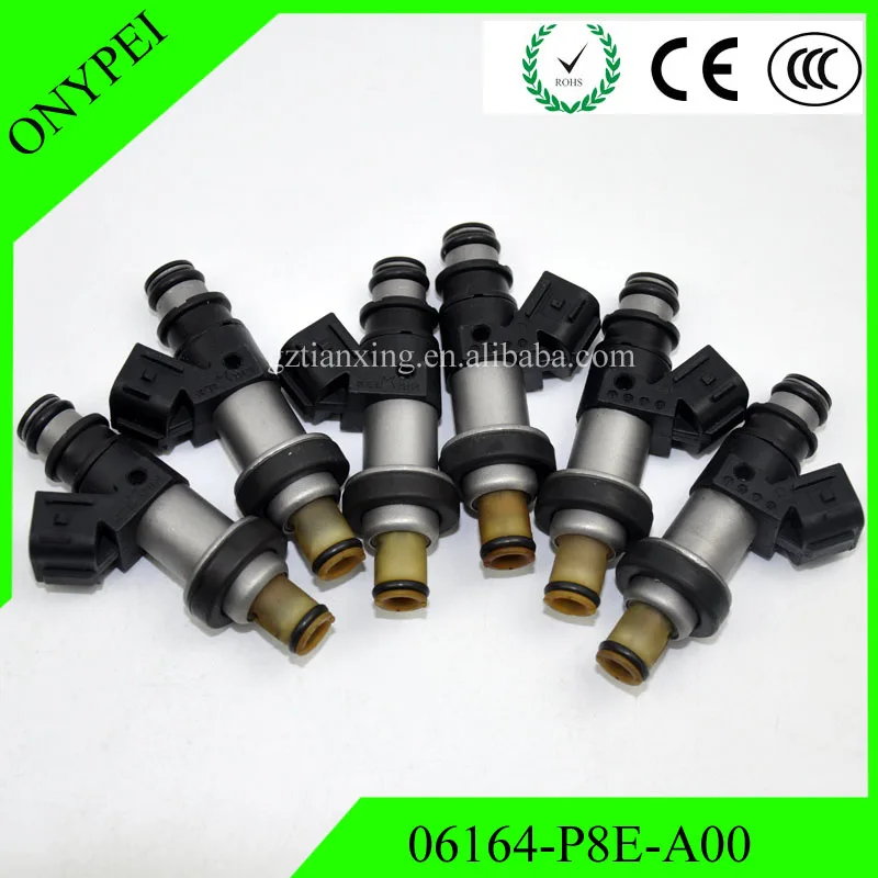 Buy 6 PCS Fuel Injector 06164 P8E A00 For Honda