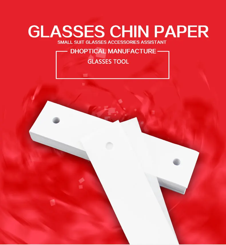 Optical Chin Rest Paper Slit Lamp ARK Paper glasses accessories 10pcs