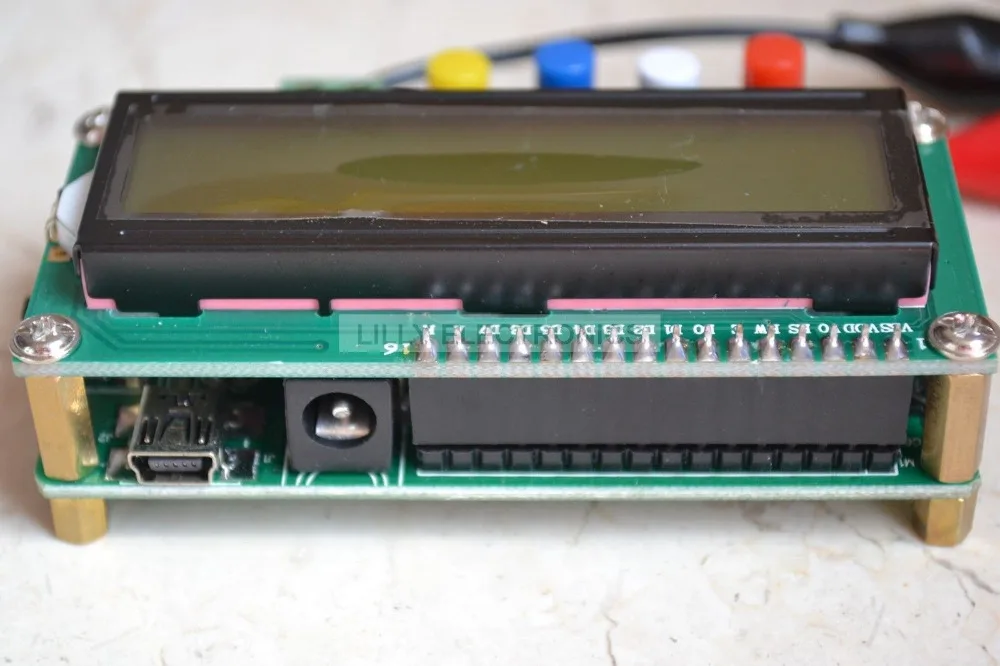 Мини USB 1602 LCD 5V LC100 A точный электронный измеритель индуктивности|capacitance meter|capacitance