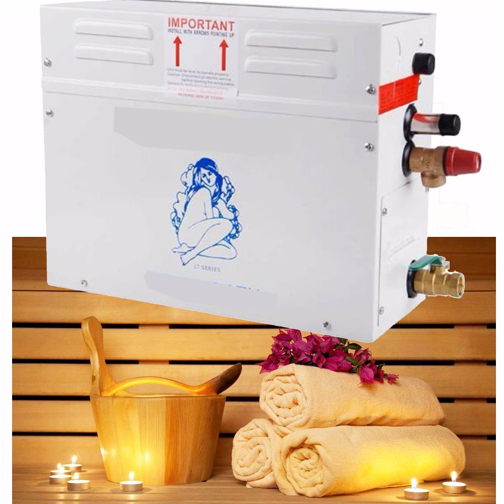 

Brand New 9KW 220-240V Steam Generator Sauna Bath SPA Shower with ST-135M controller