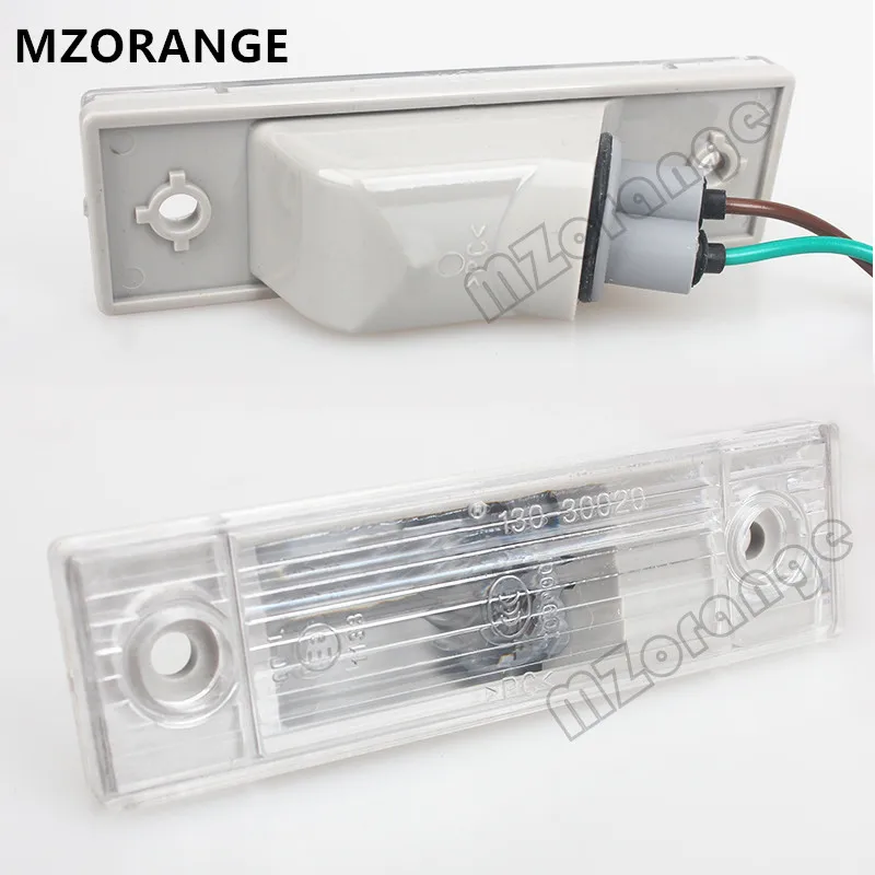 

MIZIAUTO Car License Plate Light Warm White For Chevrolet Cruze 2009 -2014 Tail light spare part Car Styling Auto