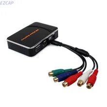 2017 New video audio game capture capture 1080P HDMI YPbPr video to HDMI USB Flash disk