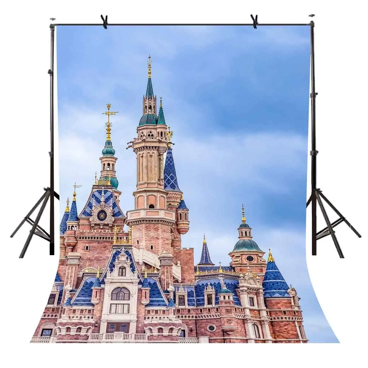 

150x220cm Fairytale Castle Backdrop Beautiful Fairy Tale Castle Photography Background for Camera Photo Props