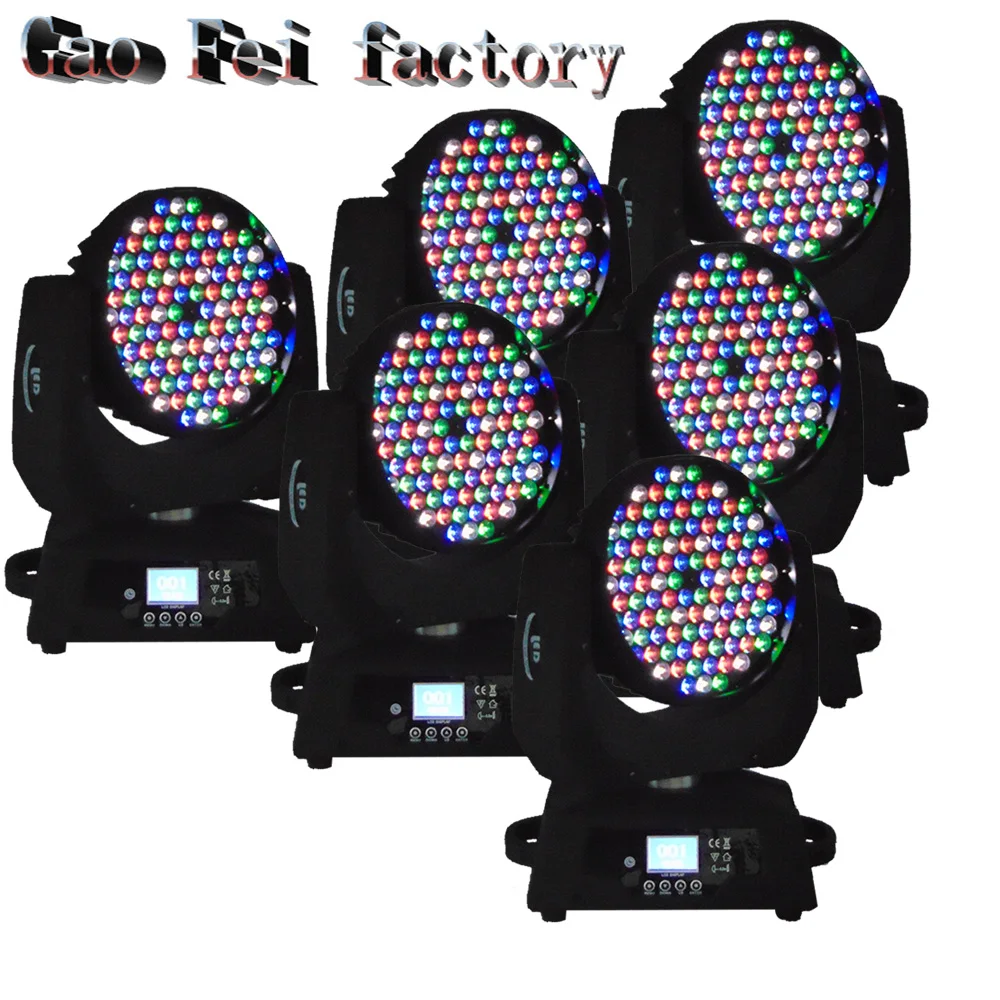 

6pcs/lot Hi-quality108x3W RGBW Led Moving Head Light,Low Noise 16 DMX Channel Led Stage Light DJ Light