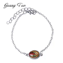 SL047 mode Bracelet fait main & Bracelet pour femmes Religion foi Dangle Bracelets charme ethnique bijoux fête cadeaux(China)