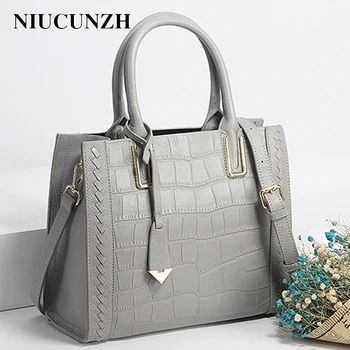 

NIUCUNZH Top-Handle Bags For Women 2019 Luxury Handbag Women Bags Designer Leather Shoulder bag Women's Messenger bags Totes