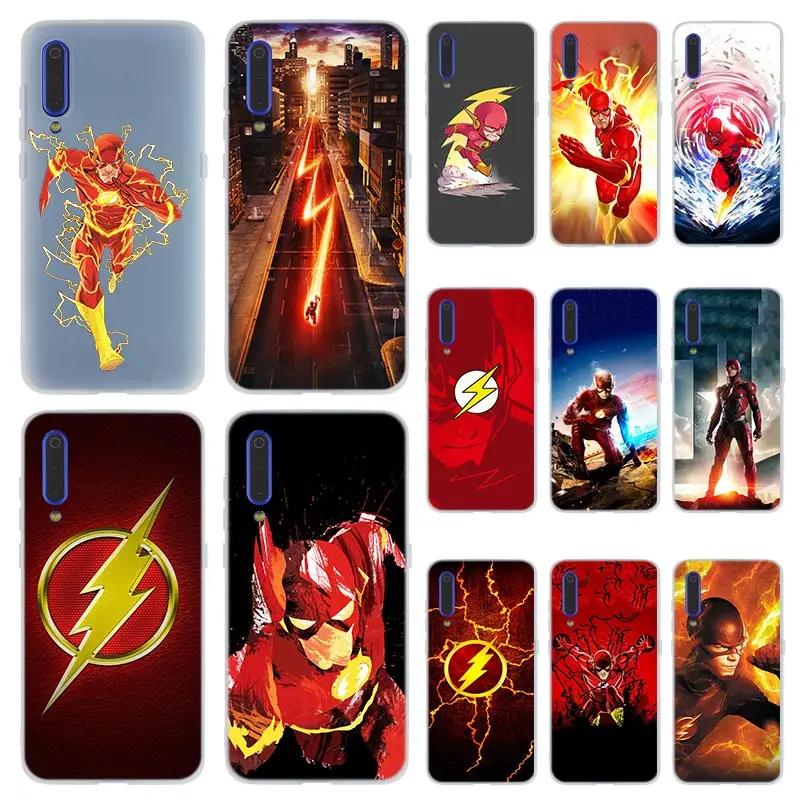 

MLLSE The Flash Phone Case for Xiaomi MI 9 8 A2 Lite SE A1 pocophone f1 6 6X 5X MAX 3 MIX 2S Cover Mi9 Mi8