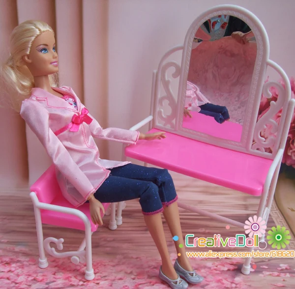 barbie doll dressing