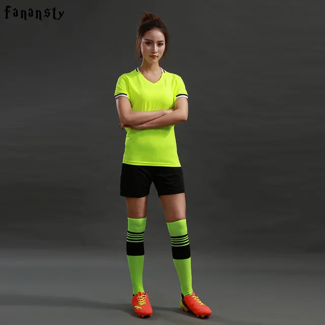 High quality Soccer Jerseys Girls 2018 Survetement Custom Football