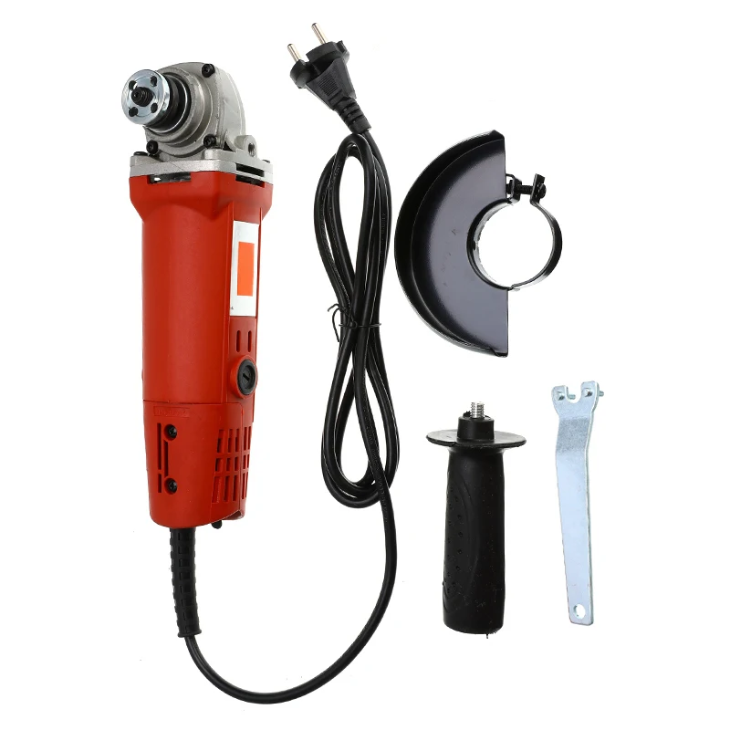 

1350/980W 115/100mm Electric Angle Grinder Adjustable Speed 360 Rotation Anti-slip Metal Cutting Tool 220V EU Plug
