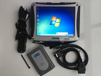 

for t-oyota it3 otc with laptop CF19 installed with newest software hdd super speed for t-oyota otc scanner ready to work