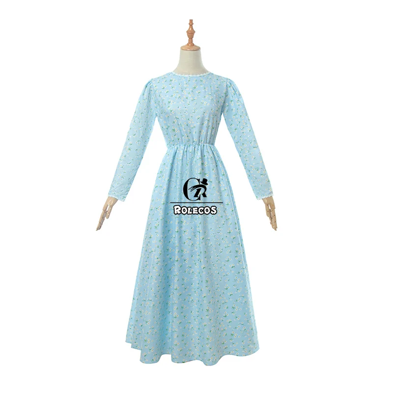 ROLECOS платье горничной лолиты шляпа викторианское средневековое платье хлопок женское Ретро винтажное платье с длинным рукавом прекрасный костюм вечерние