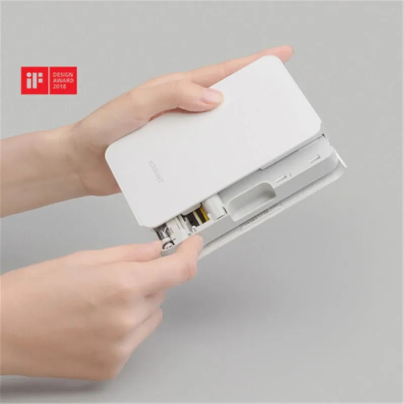 Xiaomi XPRINT мобильный телефон фотопринтер bluetooth подключение 10 шт. печатная бумага высокой четкости AR фото 1670 тысяч цветов