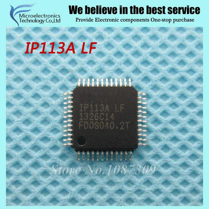 10PCS free shipping IP113A LF IP113A LF IP113 QFP 48 Fiber optic