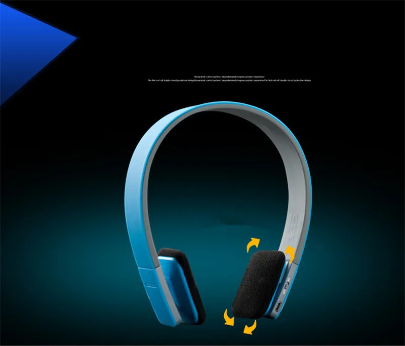 Wireless Bluetooth V4.1+EDR Headset headphone Support Handsfree with Intelligent Voice Navigation for phone Tablet PE23 (5)