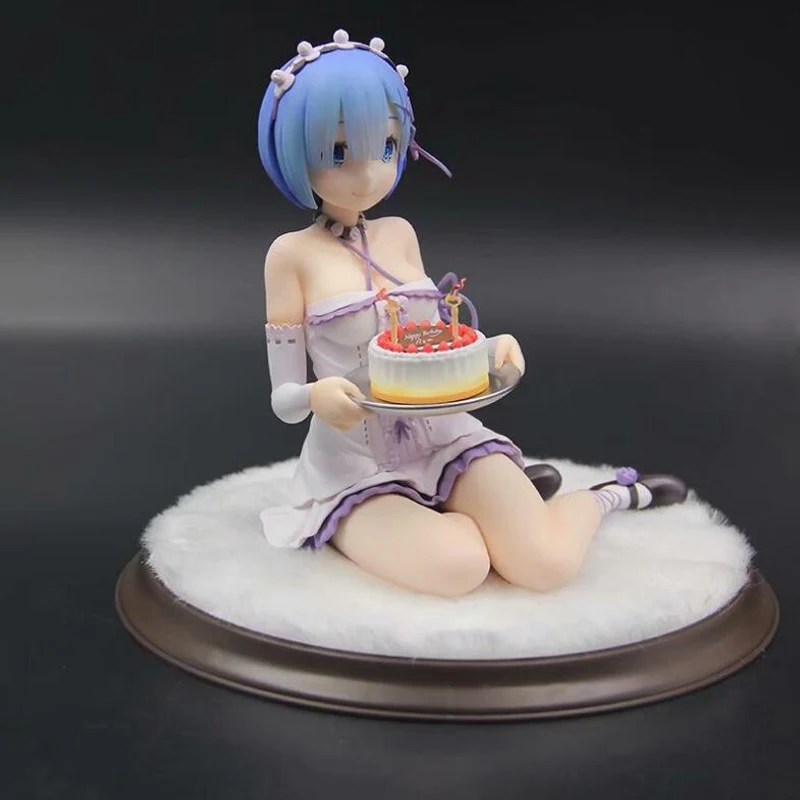 

Rem anime Birthday Cake version action toy figures Re:Life in a different world from zero KA062
