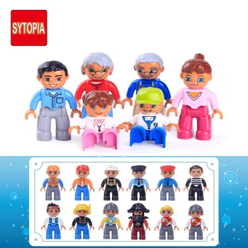 

Active Figure Character Compatible with Big Size Blocks Kid Building Blocks Toys High Quality City Friend Gift