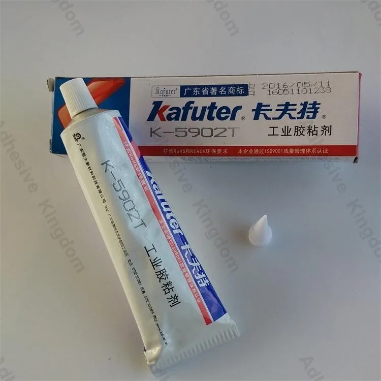 Kafuter 100 г K-5902T прозрачный силиконовый герметик промышленные клеи водонепроницаемый клей