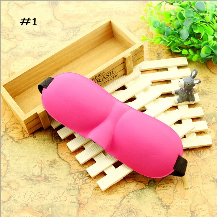 Viagem do Sono Máscara de Olho Lote Portátil Resto Eye Aid Máscara Case Capa Mole Venda Eyeshade Dormir Remendo Quente Mr006 20 Pçs - 3d 2 Beleza e saúde