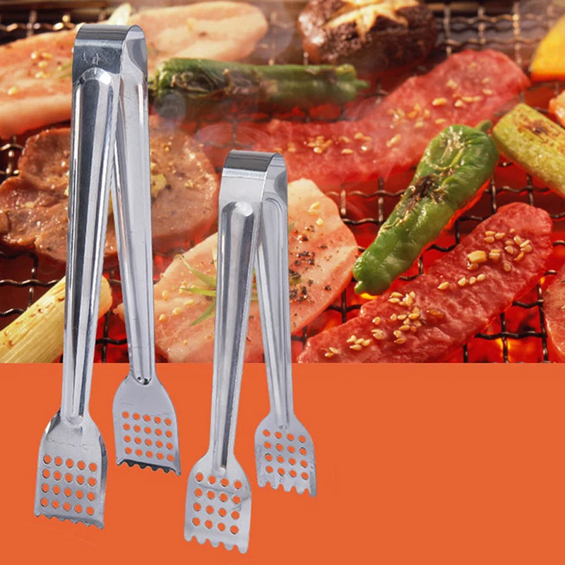 High Quality Stainless Steel Heat resistant Cooking Food Clips BBQ