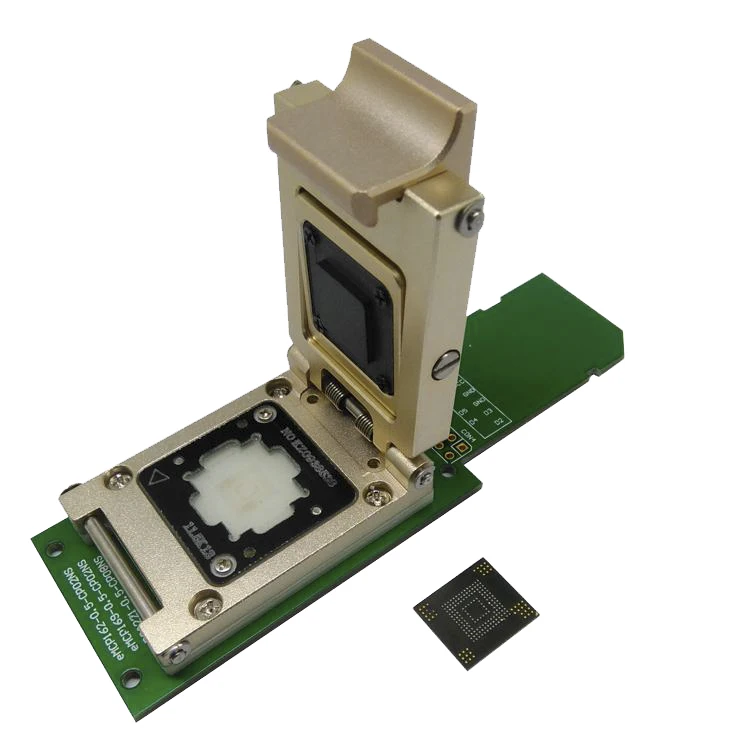 

EMMC153/169 alloy with SD interface smart digital device GPS device flash memory data recovery burn-in test programming adapter