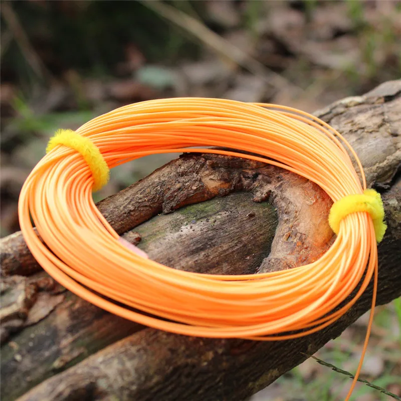 100ft Weight Forward Fly Fishing Line Floating Fly Fishing Cord Fly Line Polyethylene Fly Fishing Line WF4WF5WF6WF7WF8 (1)