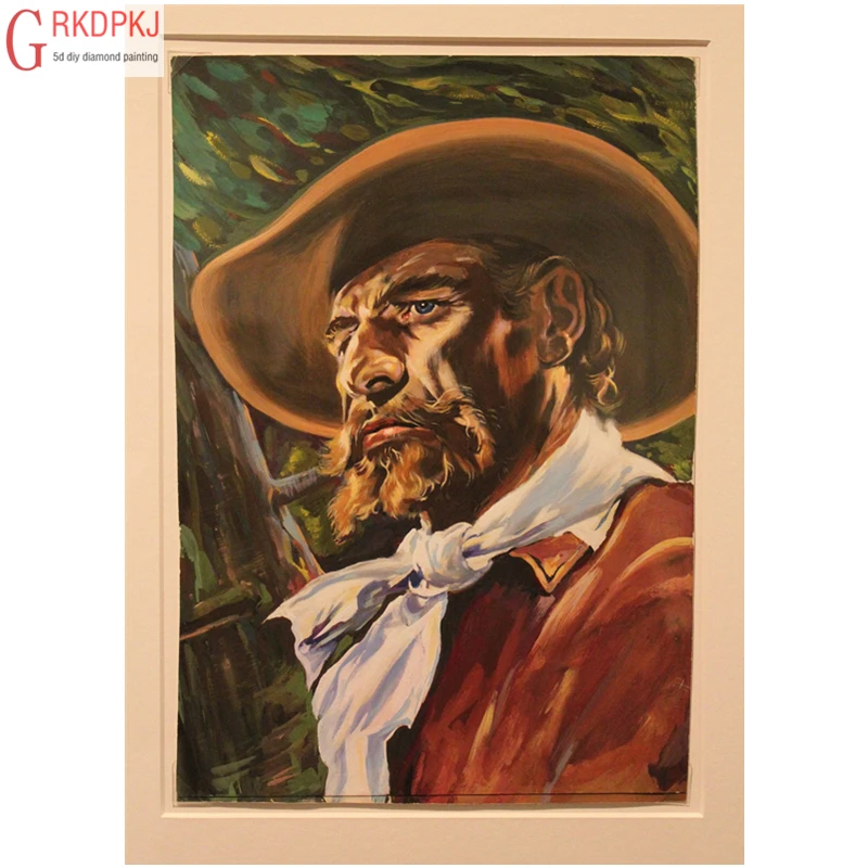 Diamond Embroidery 5D DIY Painting Cross-stitch Mural Portrait Art Gift Full Square Round Mosaic Pattern Decoration Set | Дом и сад