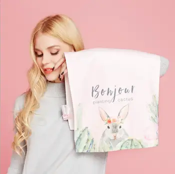 

NEW Planting Cactus Printed Bath towel Face Towel Microfiber Victoria Women Beach bath Towel Drying Washcloth Swimwear Shower