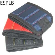 ESPLB браслет сумка для инструментов Магнитный наручный ремень портативный сильные магниты электрик сумка для удержания винтов гвозди сверла