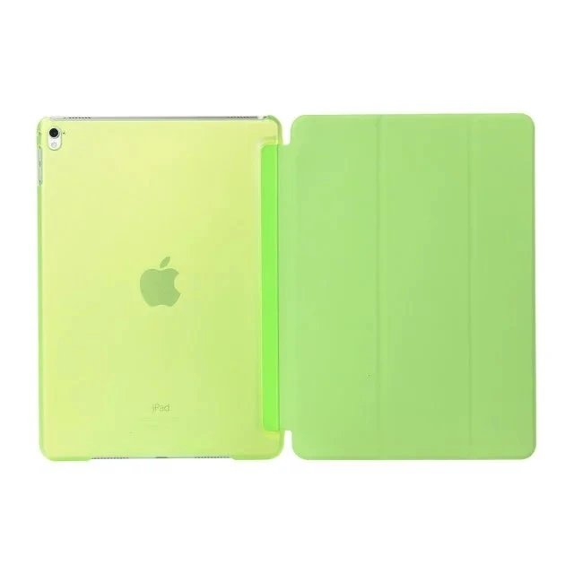 Чехол для нового ipad Pro Air, 10,5 дюймов, A1701 A1709( '), Магнитный смарт-чехол для сна, Ультратонкий 1:1 кожаный чехол для планшета - Цвет: Green  L    10.5