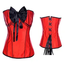 Сексуальный красный корсет для женщин, атласный бюстье с бисером, корсетный корсет для бодибилдинга, корсетный корсет, M1957