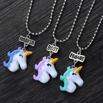 Unicorn Necklace Set for Kids
