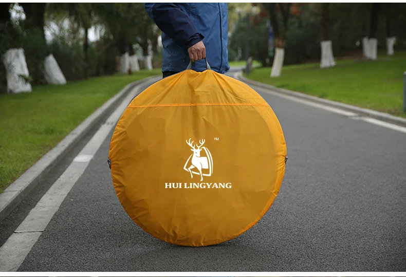 HUI LINGYANG Throw Tent Outdoor Automatic Tents Throwing Pop Up Waterproof Camping Hiking Tent Waterproof Large Family Tents