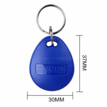 10 шт.) 125 кГц записываемые брелки RFID T5577 Близость перезаписываемый пустой брелки Управление доступом маркеров Метки