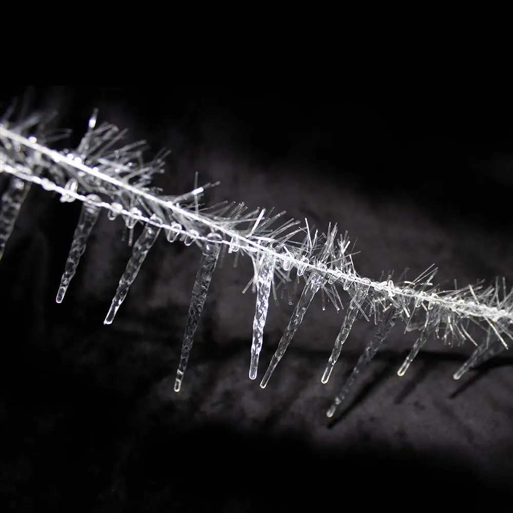 1 8m 2pcs Christmas Icicle String Xmas Tree Decoration Icicles