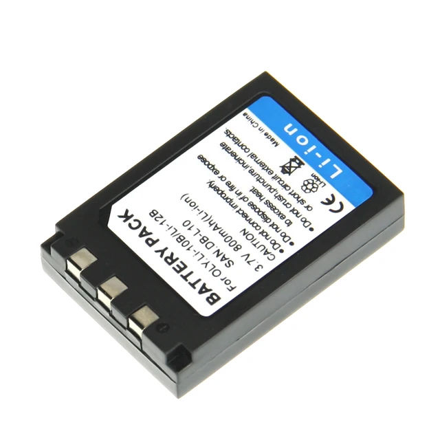 1PCS LI 10B LI 10B LI10B Rechargeable Camera Battery for Olympus C 50 C