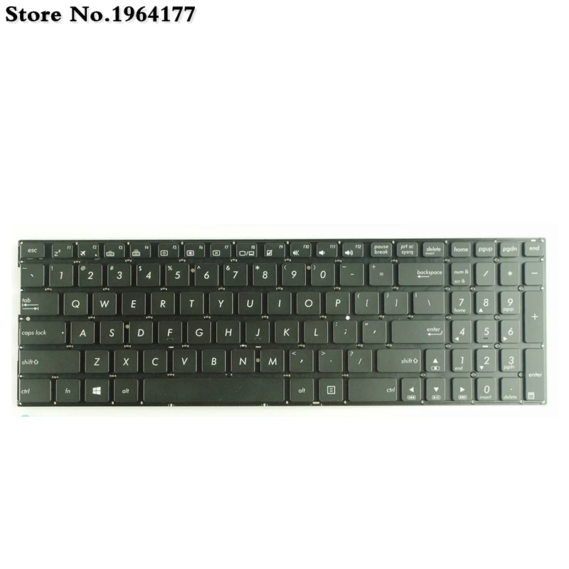 US Laptop Keyboard For ASUS Q502 Q503 Q552 Q552UB Q503UA Q504UA Q534UX Q553UB N592 Black New Englis