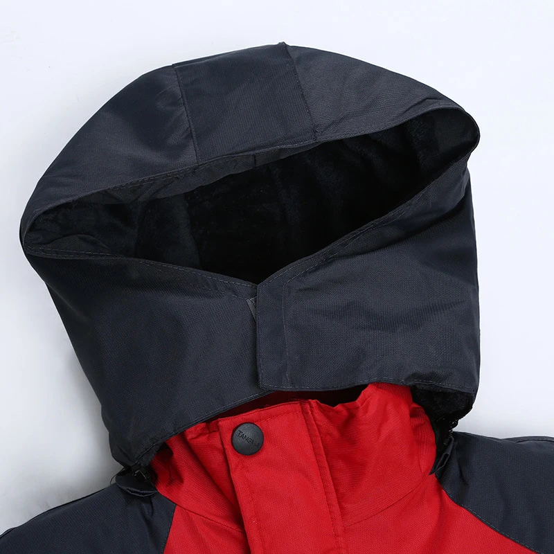Hiking Down Jacket Couple Wear Snow Men Women Ski Suit Skiing Snowboard Costume Hooded Outdoor Climbing Cycling Fishing Jackets (10)